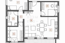 Komforan četverosoban stan na 1. katu, 100 m², Dugo Selo, Dugo Selo, Appartamento