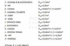 Dvoetažni stan s krovnom terasom i vrtom, 136 m², Dugo Selo, Dugo Selo, شقة