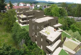 Zagreb, Maksimir, Novogradnja - trosoban penthouse, 123m2, Maksimir, Διαμέρισμα