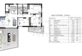 Zagreb, Maksimir, Novogradnja - trosoban penthouse, 123m2, Maksimir, Διαμέρισμα