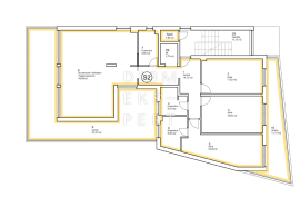 Maksimir, Jordanovac, useljivi četverosoban stan, 1. kat - 182m2, Maksimir, Wohnung