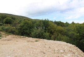 Istra, Rabac - zemljište s impresivnim pogledom, 1.015 m2, Labin, Land