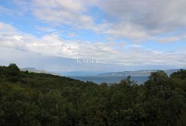 Istra, Rabac - zemljište s impresivnim pogledom, 1.015 m2, Labin, Land