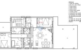 Zagreb, Bijenik, novogradnja, stan na prvom katu, 4ss + 2pm, 131m2, Črnomerec, Wohnung