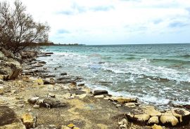 Istra, Umag okolica, građevinsko zemljište uz plažu, Umag, Γη