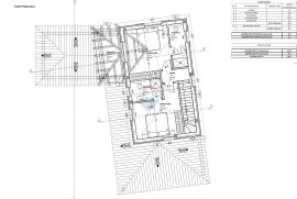 Istra - Kaštelir - građevinska parcela s projektom 750 m2 za izgradnju odmah, Kaštelir-Labinci, Γη