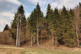 Gorski kotar, Fužine - građevinsko zemljište, 825 m2, Fužine, Terrain