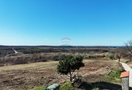 Istra,Buje-Građevinsko zemljište s prekrasnim pogledom na more, Buje, Tierra