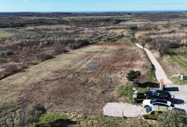 Istra,Buje-Građevinsko zemljište s prekrasnim pogledom na more, Buje, Terreno