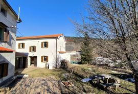 Istra, Ćićarija, dvije kamene kuće okružene netaknutom prirodom, Lanišće, House