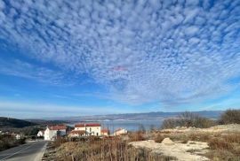 Otok Krk, Vrbnik,građevinsko zemljište 1231 m2,pogled na more, Vrbnik, Γη