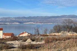 Otok Krk, Vrbnik,građevinsko zemljište 1231 m2,pogled na more, Vrbnik, Land