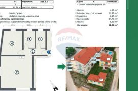 Istra,Buje okolica-Dvosobni komfan stan na prvom katu, Buje, شقة