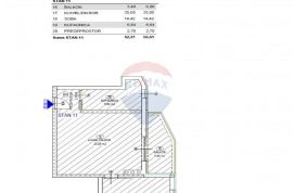 RIJEKA,KASTAV- NOVOGRADNJA, stan 1S+DB, 55.61 m2, Kastav, Appartement