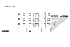 RIJEKA,KASTAV- NOVOGRADNJA, stan 1S+DB, 55.61 m2, Kastav, شقة