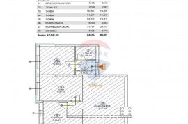 RIJEKA,KASTAV-NOVOGRADNJA, stan 3S+DB, 86.01 m2, Kastav, شقة