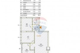 RIJEKA,KASTAV-NOVOGRADNJA, stan 3S+DB, 86.14 m2, Kastav, شقة