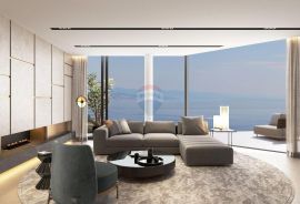 OPATIJA-NOVOGRADNJA, penthouse 3S+DB, bazen, garaža,lift, pogled na more, Opatija, Διαμέρισμα