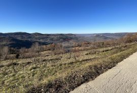 Motovun - okolica, građevinsko-poljoprivredno zemljište predivnog otvorenog pogleda, Pazin - Okolica, أرض