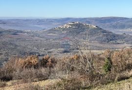 Motovun - okolica, građevinsko-poljoprivredno zemljište predivnog otvorenog pogleda, Pazin - Okolica, Γη