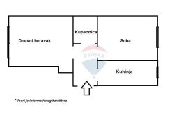 ZAGREB, Srebrnjak stan 45m2, adaptiran, Maksimir, Appartement