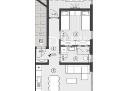 ISTRA, MEDULIN - Stan u novogradnji s bazenom i dvorištem!, Medulin, Wohnung