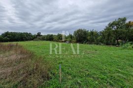 ŽMINJ-ZEMLJIŠTE S GRAĐEVINSKOM DOZVOLOM ZA VILU S BAZENOM, Žminj, Land