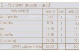 Poslovni prostor Prodaja poslovnog prostora u novom poslovno- stambenom projektu, Poreč CPP12, Poreč, Propriedade comercial