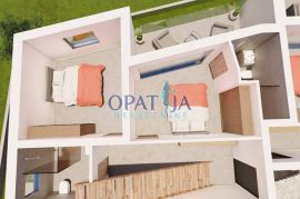 Opatija-Ika dvoetažan stan 2S+DB, 98.84 m2, Opatija - Okolica, Wohnung