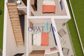 Opatija-Ika dvoetažan stan 2S+DB, 98.84 m2, Opatija - Okolica, Kвартира