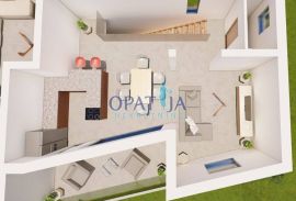 Opatija-Ika dvoetažan stan 2S+DB, 98.84 m2, Opatija - Okolica, Wohnung