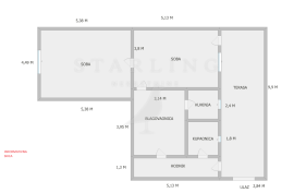 STAN, PRODAJA, ZAGREB, MARTINOVKA - TRNJE, 79 m2, 3-soban, Trnje, Appartement