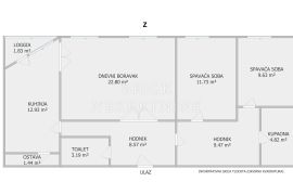 STAN, PRODAJA, ZAGREB, MALEŠNICA, 84 m2, 3-soban, Stenjevec, شقة