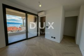 OPATIJA, CENTAR - 3S+DB stan 140m2 u novogradnji u centru Opatije, garaža, terasa, pogled na more, Opatija, Flat