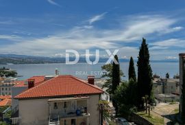 OPATIJA, CENTAR - 3S+DB stan 140m2 u novogradnji u centru Opatije, garaža, terasa, pogled na more, Opatija, Apartamento