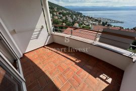 IČIĆI, stan 2S+DB s pogledom na more, u novogradnji s bazenom, Opatija - Okolica, Daire