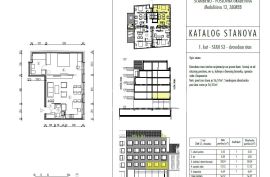 Prodaja, Centar Zagreba novogradnja 58,08m2, Zagreb, Flat