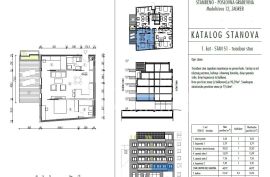 Prodaja, Centar Zagreba novogradnja 82,59m2, Zagreb, Wohnung