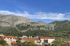 Prodaja, Slano, Dubrovnik, građevinsko zemljište 1275m2, pogled na more, Dubrovačko Primorje, Terrain