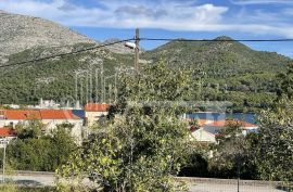 Prodaja, Slano, Dubrovnik, građevinsko zemljište 1275m2, pogled na more, Dubrovačko Primorje, Земля