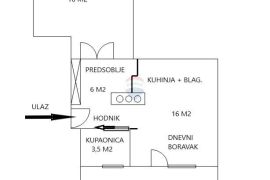 Zagreb, Centar, namješten stan, 41 m2, Donji Grad, شقة