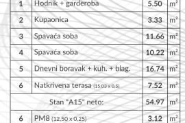 Stan Prodaja stanova u novom modernom projektu, Pula, A15, Pula, Appartement