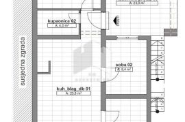 Klenovica, stan 3S+DB + konoba, Novi Vinodolski, Wohnung