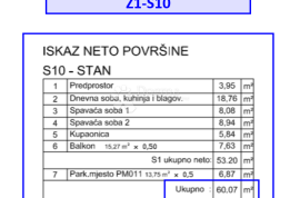 Z1/S10, NOVO IDEALNO ZA OBITELJI, Pula, شقة