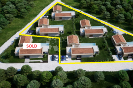 KOMPLEKS ZEMLJIŠTA ZA INVESTICIJU U BUJAMA SA PROJEKTOM ZA 5 VILA S POGLEDOM, Buje, Land