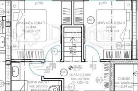 PETRČANE - S2 LUKSUZAN STAN S VRTOM I KROVNOM TERASOM, Zadar - Okolica, Apartamento