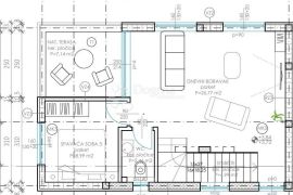 PETRČANE - S1 LUKSUZAN STAN S VRTOM I KROVNOM TERASOM, Zadar - Okolica, Flat