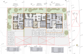 Stan u Štinjanu, Pula - 57,50 m², 2SS+DB, I. kat, Pogled na More, Pula, Apartamento