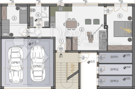 Istra, Pula, Štinjan - Stan 74,78 m², 2SS+DB, Prizemlje, Vrt, Pula, Appartement