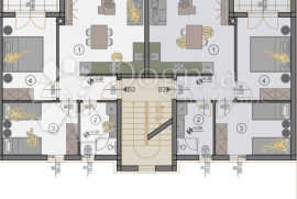 Istra, Pula, Štinjan - Stan 59.88 m², 2SS+DB, I. kat, Parking, Blizina Mora, Pula, Flat